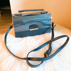 Crossbody Bag with Clear Top